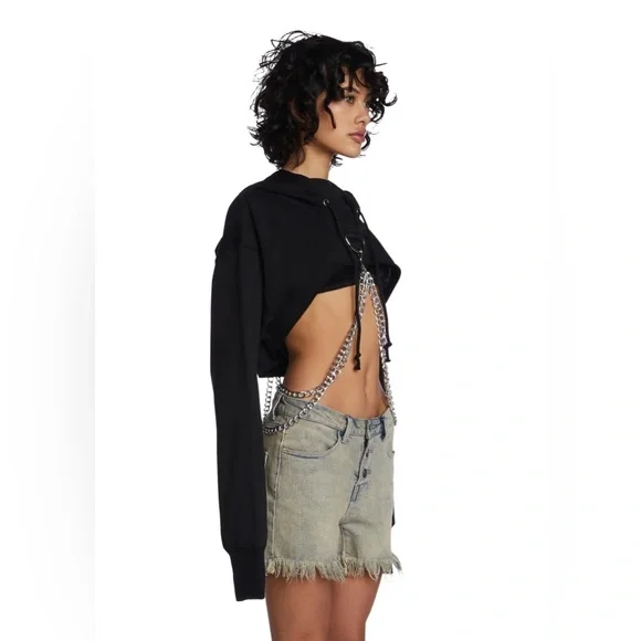 Current mood chained hoodie cheap
